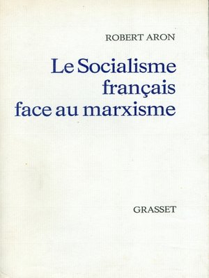 cover image of Le socialisme français face au marxisme